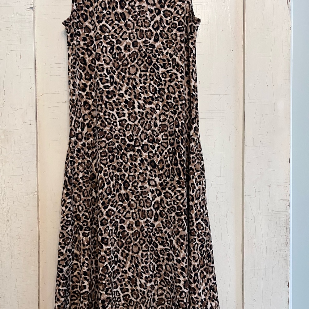 Leopard Print Stretchy dress